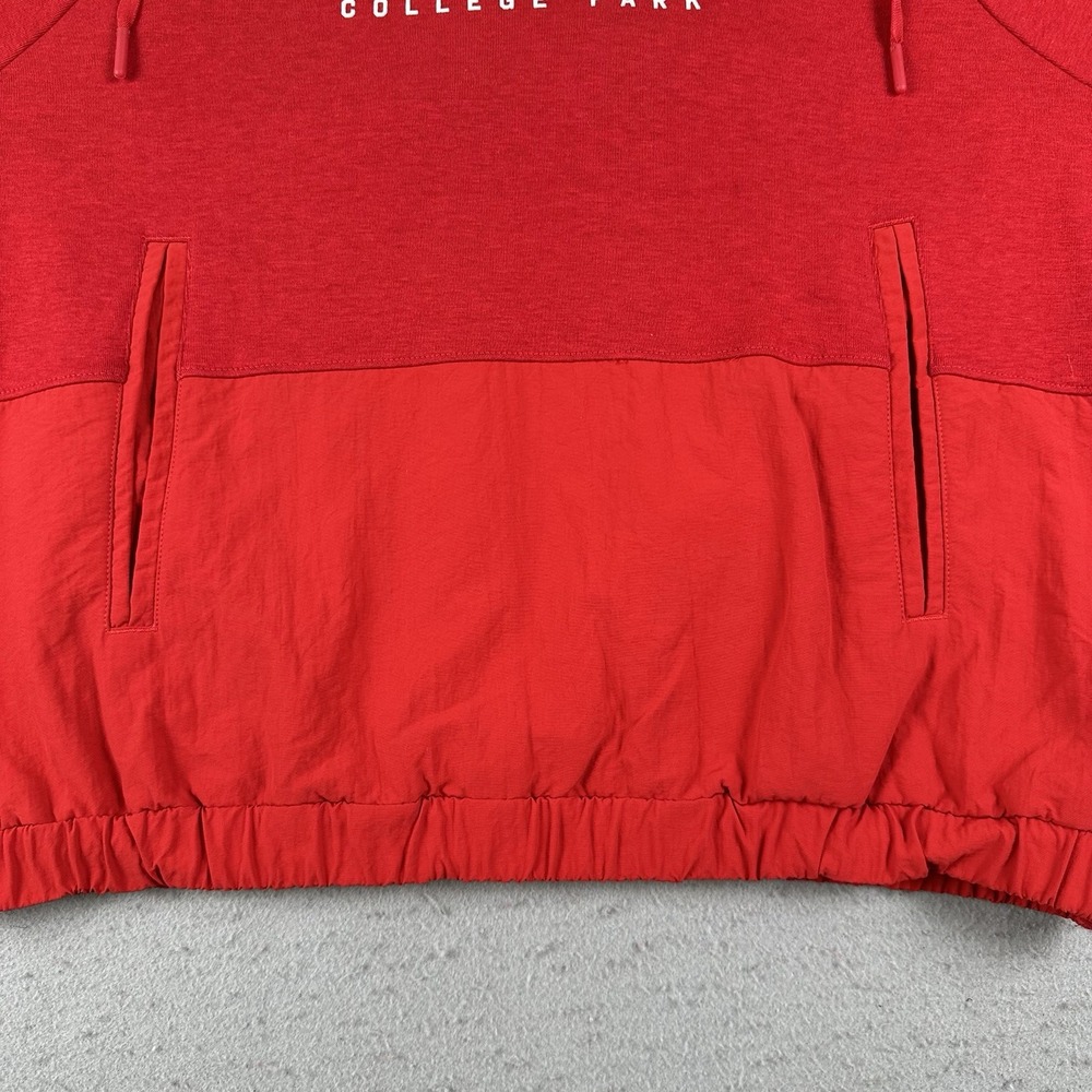 Under Armour Maryland Terrapins Hoodie Women's Medium Red Pullover College Park - Picture 6 of 16